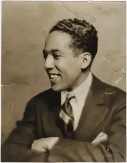 Langston Hughes as a Young Man from https://lengthofthegrand.com/2017/09/08/on-langston-hughes-van-morrison-and-writing/